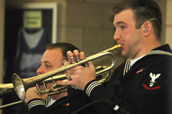 Rocking out with the Navy